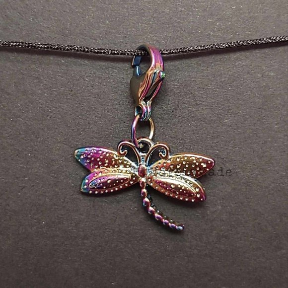 T.NorciaMade Other - Neochrome Dragonfly XL Charm: Single